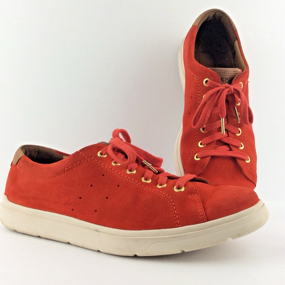 Rockport Mens Total Motion Shoes Lite Lace C10124 Red Sz 8.5